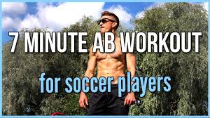 7 minute ab workout for soccer players