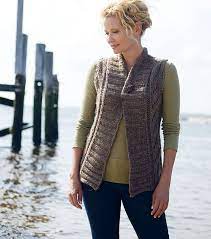 Maybe you would like to learn more about one of these? Ravelry Montague Bulky Lace Vest Pattern By Melissa Labarre