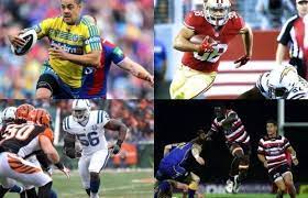 can rugby players be good football players