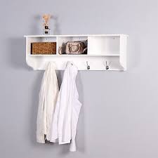 Entryway Wall Mounted Coat Rack With 4