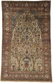 antique persian mohtasham kashan rug 74220