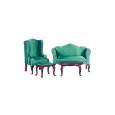 Get free shipping on qualified queen anne dining chairs or buy online pick up in store today in the furniture department. Mahogany Queen Anne Living Room Set Miniature Dollhouse Living Room Furniture Superior Dollhouse Miniatures