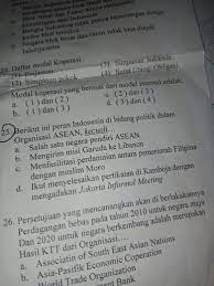 Apa itu asean dan apa peran indonesia di dalamnya? Peran Indonesia Di Bidang Politik Dalam Organisasi Asean Kecuali Brainly Co Id