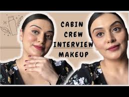 cabin crew interview makeup tutorial