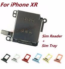 Sim card reader for iphone. Lot Oem Dual Sim Card Reader Holder Slot Module Flex Sim Tray For Iphone Xr Ebay Iphone Repair Iphone Dual Sim Phones