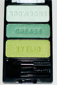 greenie palette makeup look