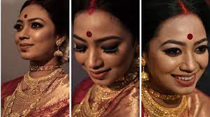best bengali reception bridal makeup