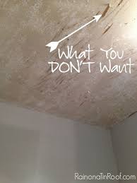 Removing Popcorn Ceiling Cleaning
