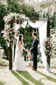 26 gorgeous backyard wedding arch ideas