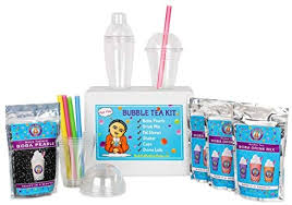 Includes 5 different flavoured pyramid tea bags: Bubble Tea Kits Shop Online Free Shipping In United Arab Emirates