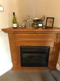 Small Corner Gas Fireplace Picture Of