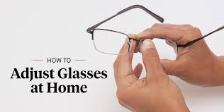 How To Adjust Your Glasses At Home