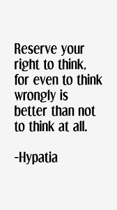 Hypatia Quotes &amp; Sayings via Relatably.com