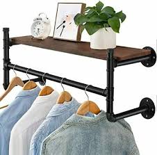 industrial pipe clothes rack heavy duty