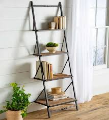 Deep Creek Reclaimed Wood Ladder Shelf