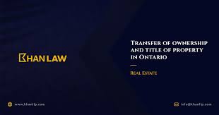 khan law transfer of le and ownership