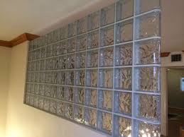 Colored Tinted Crystal Glass Block Wall