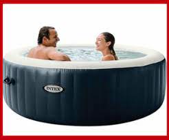 inflatable hot tub in basement 2021