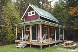 Tiny Loft Cabin With Wraparound Porch