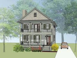 Colonial House Plan With Open Floor
