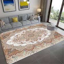 persian style decorative carpet living