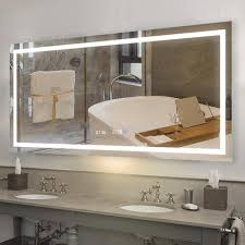 Bathroom Vanity Mirror With Clock