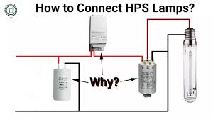 how to wire high pressure sodium ls