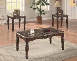 This modern and stunning set of three coffee tables is part of the mediterranean weaves 2016 collection. 3 Piece Occasional Table Sets 3 Piece Traditional Faux Marble Occasional Table Set Quality Furniture At Affordable Prices In Philadelphia Main Line Pa