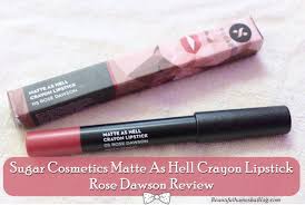 crayon lipstick rose dawson review