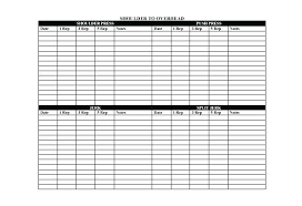 Weight Lifting Template Excel Workout Log Training With