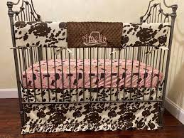 Cowhide Crib Bedding Pony Hide Girl