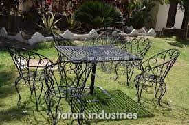 Black Wrought Iron Garden Furniture