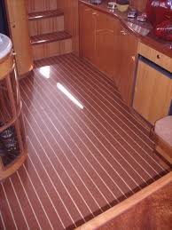 interior yacht deck