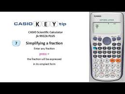 Casio Fx 991za Plus 7 Simplifying A