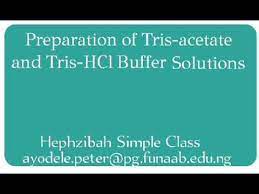 tris hcl buffer solutions
