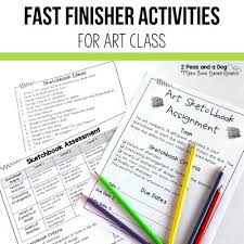 fast finisher activities for art cl