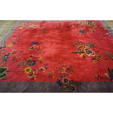 1920s chinese art deco carpet antique
