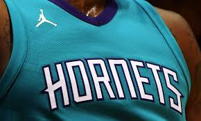 The white and teal uniforms were updated in 2017 when jordan brand became the hornets' uniform provider. Jumpman Logo To Appear On Nba Statement Edition Uniforms