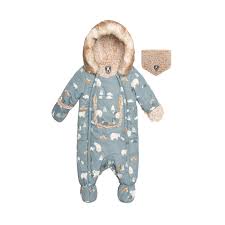 One Piece Car Seat Footed Snowsuit