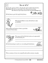 Free Printable 4th Grade Writing Worksheets Word Lists And