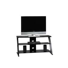 Choose from a variety of styles, configurations, and finishes to accentuate your space. Deco Panel Tv Stand For Tvs Up To 42 Black Sauder Target