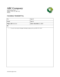 free fillable fax cover sheet templates