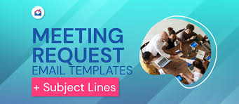 meeting request email templates
