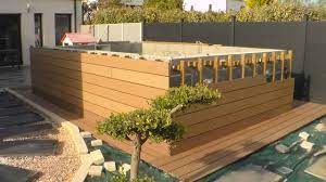 comment construire sa piscine hors sol, how to build your aboveground pool  (2eme partie) - YouTube