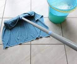 how to clean non slip tile flooring