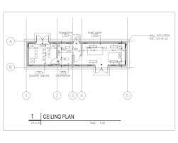 Pump House Design Ceiling Plan Dwg