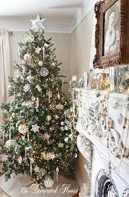 Shop christmas trees and a variety of holiday decorations products online at lowes.com. White And Champagne Colored Ornaments For Christmas Tree White Christmas Tree Decorations Christmas Tree Inspiration Champagne Christmas Tree