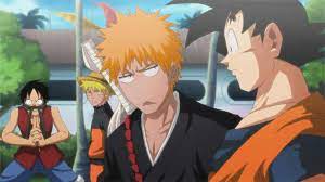 Luffy, uxumaki naruto, natsu dragneel vs son goku dragon ball z!epic battle 3 againts 1 !i do not own chars an. Naruto Luffy Natsu Ichigo Training Under Goku Anime Amino