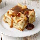 bread pudding with comfort sauce