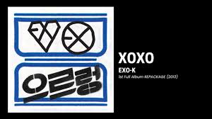 exo xoxo 1st al repackage